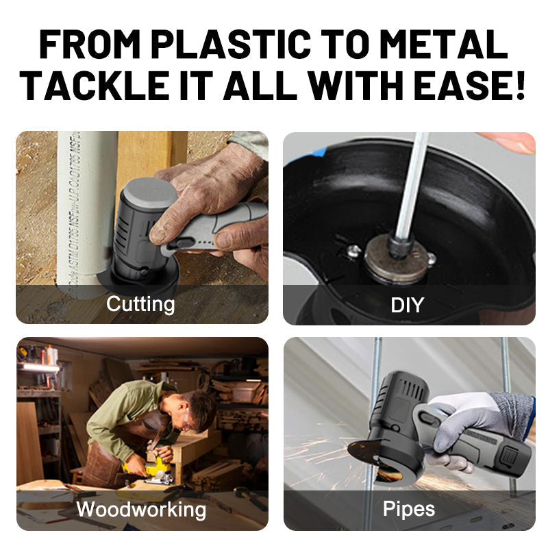 🧰12V Mini Angle Grinder with Cutting Disc