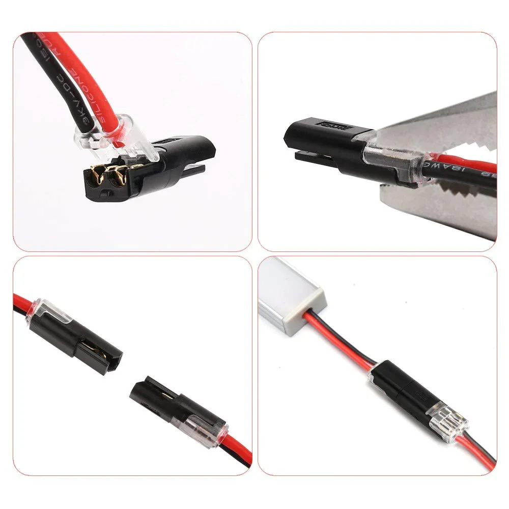 🔥 LAST DAY PROMOTION - 50%OFF 🏆Double-wire Plug-in Connector With Locking Buckle🔩🔒