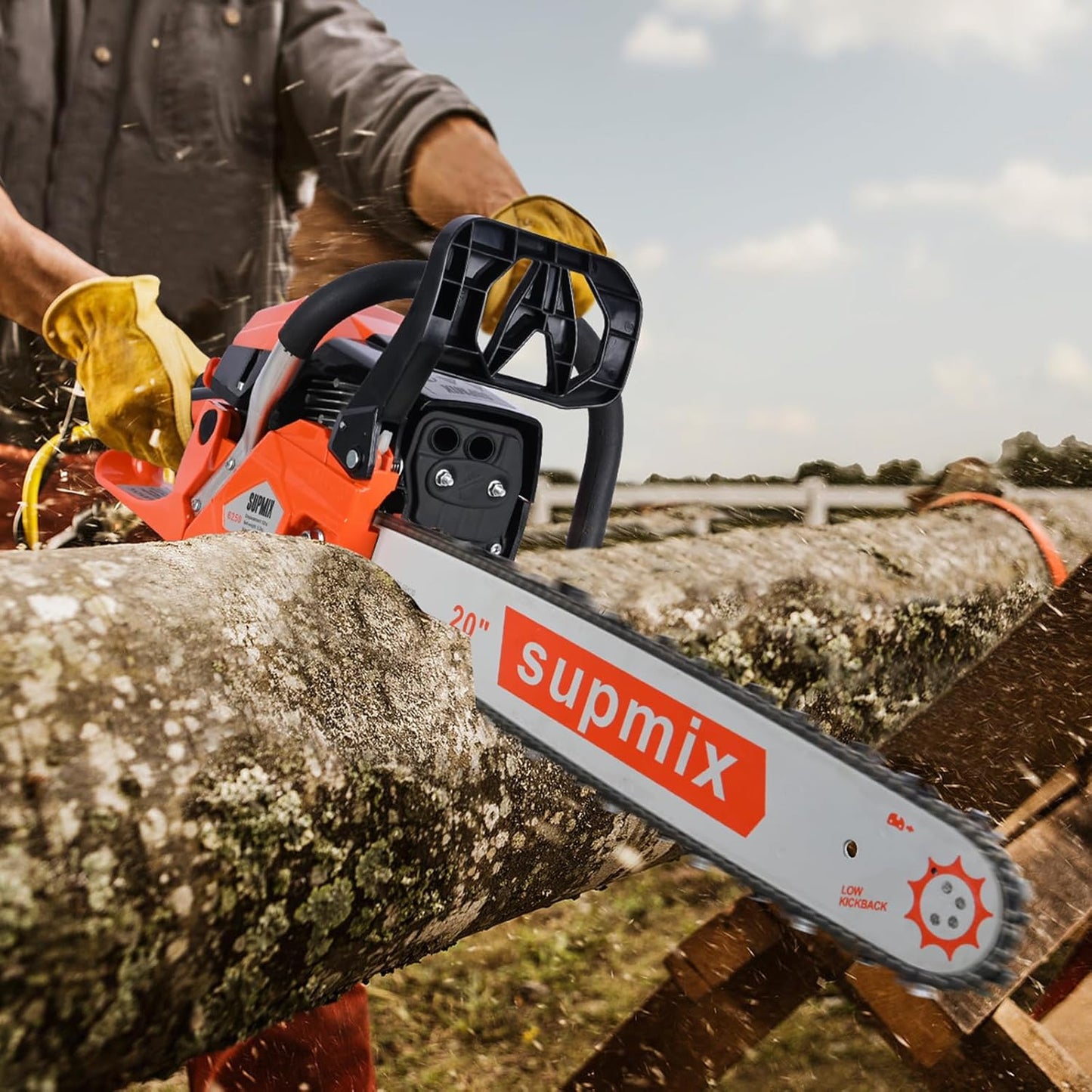 62cc gasoline chainsaw, 20-inch gasoline-powered chainsawgas chainsaw