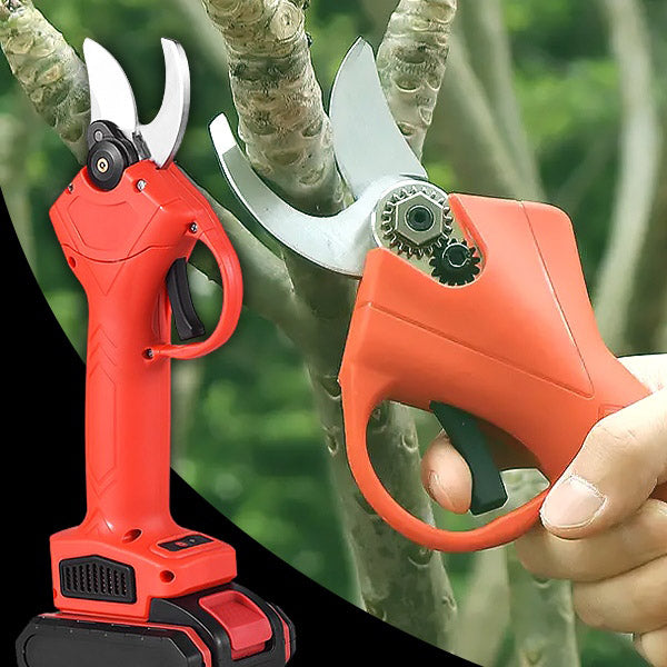 "Electric shears — lithium battery 14.8V, a sharp tool for cutting branches, a must-have for gardeners"