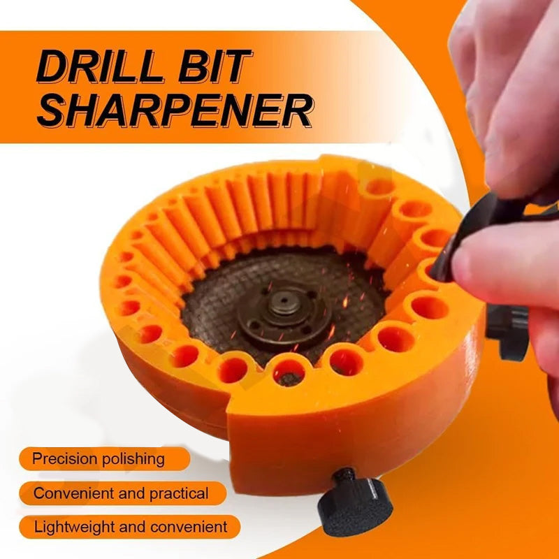 Multipurpose Drill Bit Sharpener for Angle Grinders