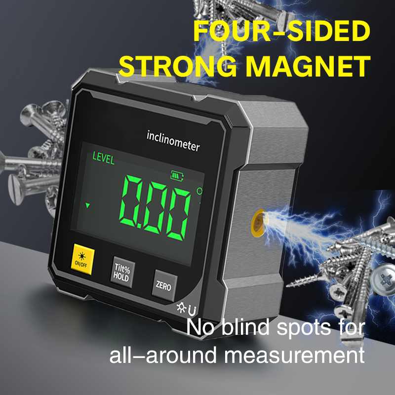 🏆Limited time 50% discount🔧Pousbo® Mini LCD Digital Inclinometer Angle Gauge✨