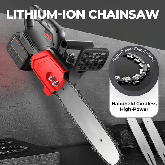 Handheld Cordless High-Power Lithium-Ion Chainsaw Set