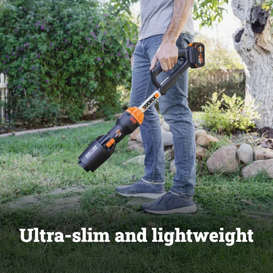 20V 410 CFM 130 MPH brushless leaf blower